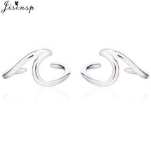 Load image into Gallery viewer, Jisensp Punk Waves Ear Climbers Earrings for Women Stud Earrings Ear Crawler Bohemian Cute Earing Piercing Earings pendientes