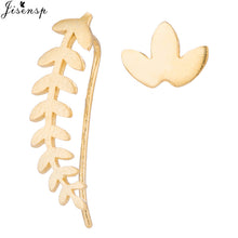 Load image into Gallery viewer, Jisensp Punk Waves Ear Climbers Earrings for Women Stud Earrings Ear Crawler Bohemian Cute Earing Piercing Earings pendientes