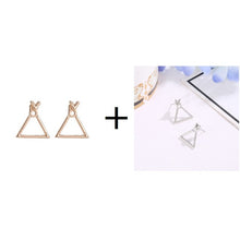 Load image into Gallery viewer, 2020 Real Brincos Brinco Tassel Earrings Earing Personality Fashion Simple Geometric Hollow-out Lozenge Metal Temperament Joker
