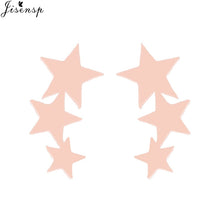 Load image into Gallery viewer, Jisensp Punk Waves Ear Climbers Earrings for Women Stud Earrings Ear Crawler Bohemian Cute Earing Piercing Earings pendientes
